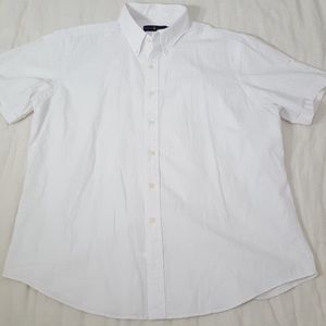 —Ralph Lauren— White Textured Polo